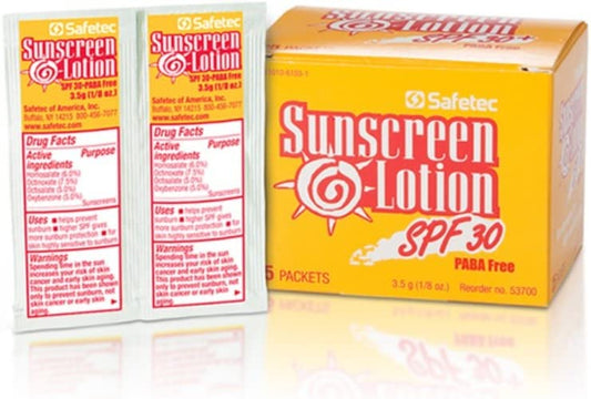 Sunscreen Lotion Packets SPF30 (0.12 oz)